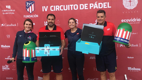 Torneo empresas Atlético de Madrid Ciudad de la Raqueta 2019