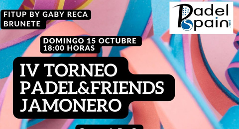 Pelea por la victoria y por el gran premio que hay en juego en el Torneo Jamonero de Padel&Friends