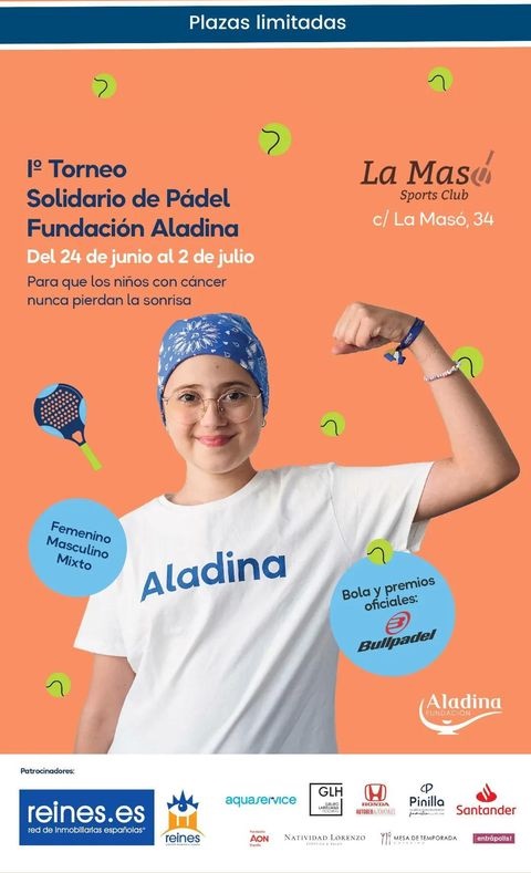Torneo solidario Fundación Aladina 2023