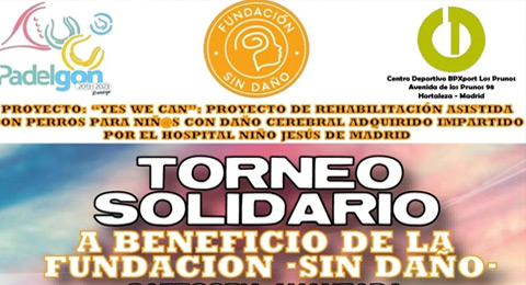 Solidaridad y pádel a favor de la Fundación Sin Daño: apoya con tu juego a los más pequeños