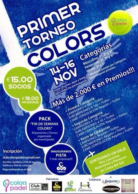 Almería disfrutará de un torneo a todo color