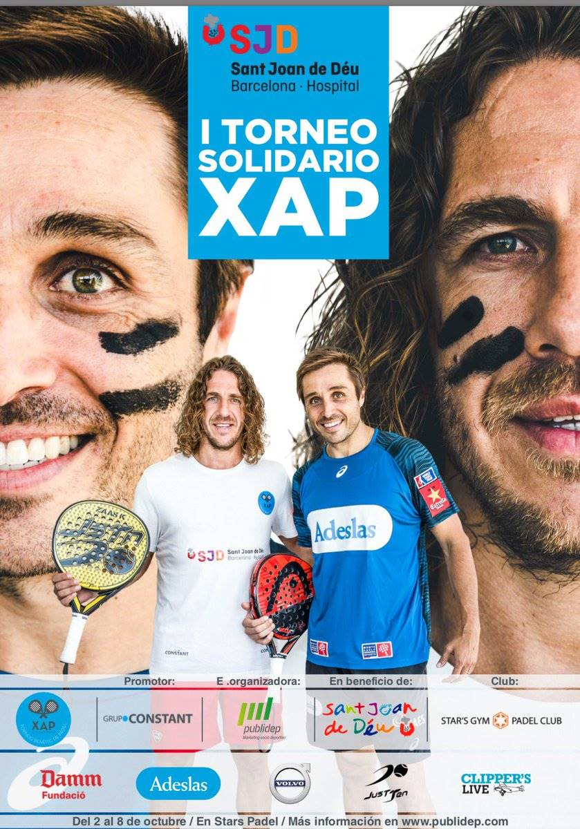 Cartel torneo XAP solidario Bela y Puyol
