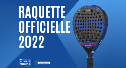 Varlion se hace fuerte en Francia al ser elegida la pala oficial del Human Padel Open