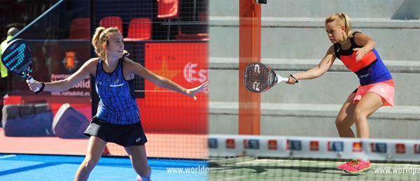 Victoria Iglesias y Lucía Martínez