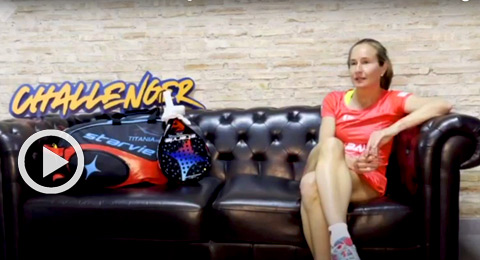 Carolina Navarro: ''Los Challenger suponen un reto y una oportunidad de disputar muchos más partidos y prepararse mejor''