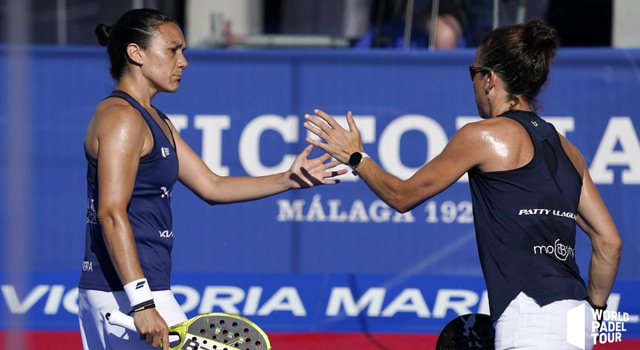 Virginia Riera y patty Llaguno cuartos Marbella Master 2022