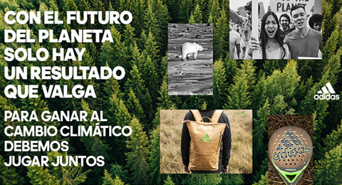 Juega, con adidas padel, por el futuro del planeta