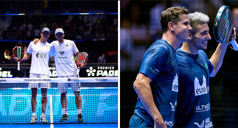 Lebrón y Galán llegan a su cuarta final consecutiva frente a Paquito y Di Nenno que siguien arrasando en Madrid