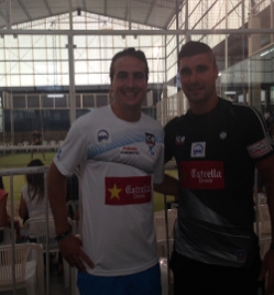 Federico Quiles y Agustín Gómez Silingo: preparados para la acción