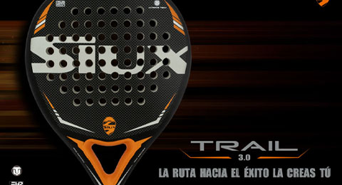 Descubre la nueva Siux Trail 3.0, una pala de control para jugadores de nivel intermedio y con precisión máxima