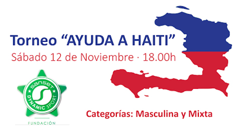 Participa en el torneo solidario "Ayuda a Haití"